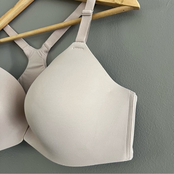 SOMA Enbliss Front Close Racerback Sport Bra Flexible Underwire Adobe Rose 40C - Picture 3 of 14